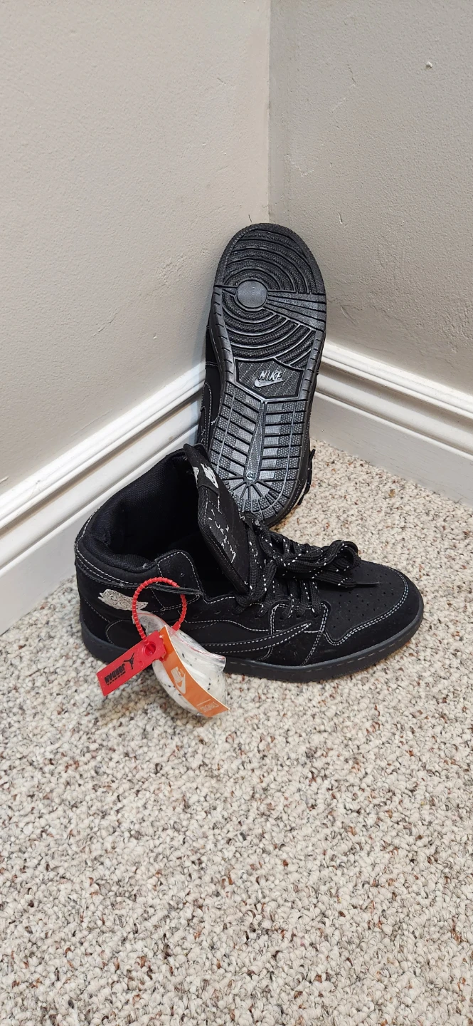 REPS Nike Dunk High SB x Travis Scott Sneakers - photo 5