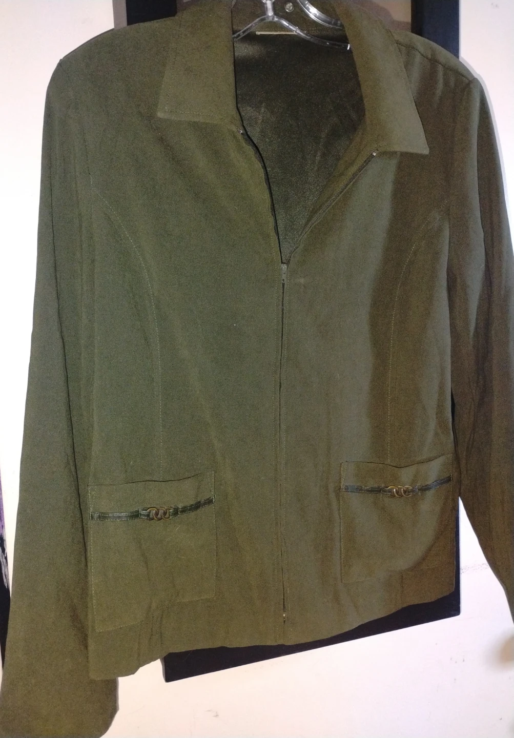 XL Olive Green Pants and Jacket Set