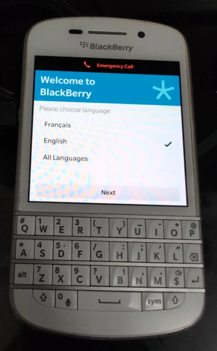 BlackBerry Q10 White Smartphone - Rogers