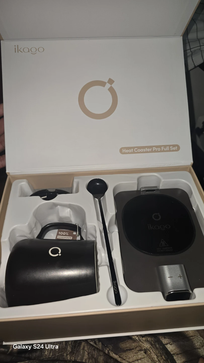 Ikago Heat Coaster Pro Full Set with Mug and Spoon - photo 2
