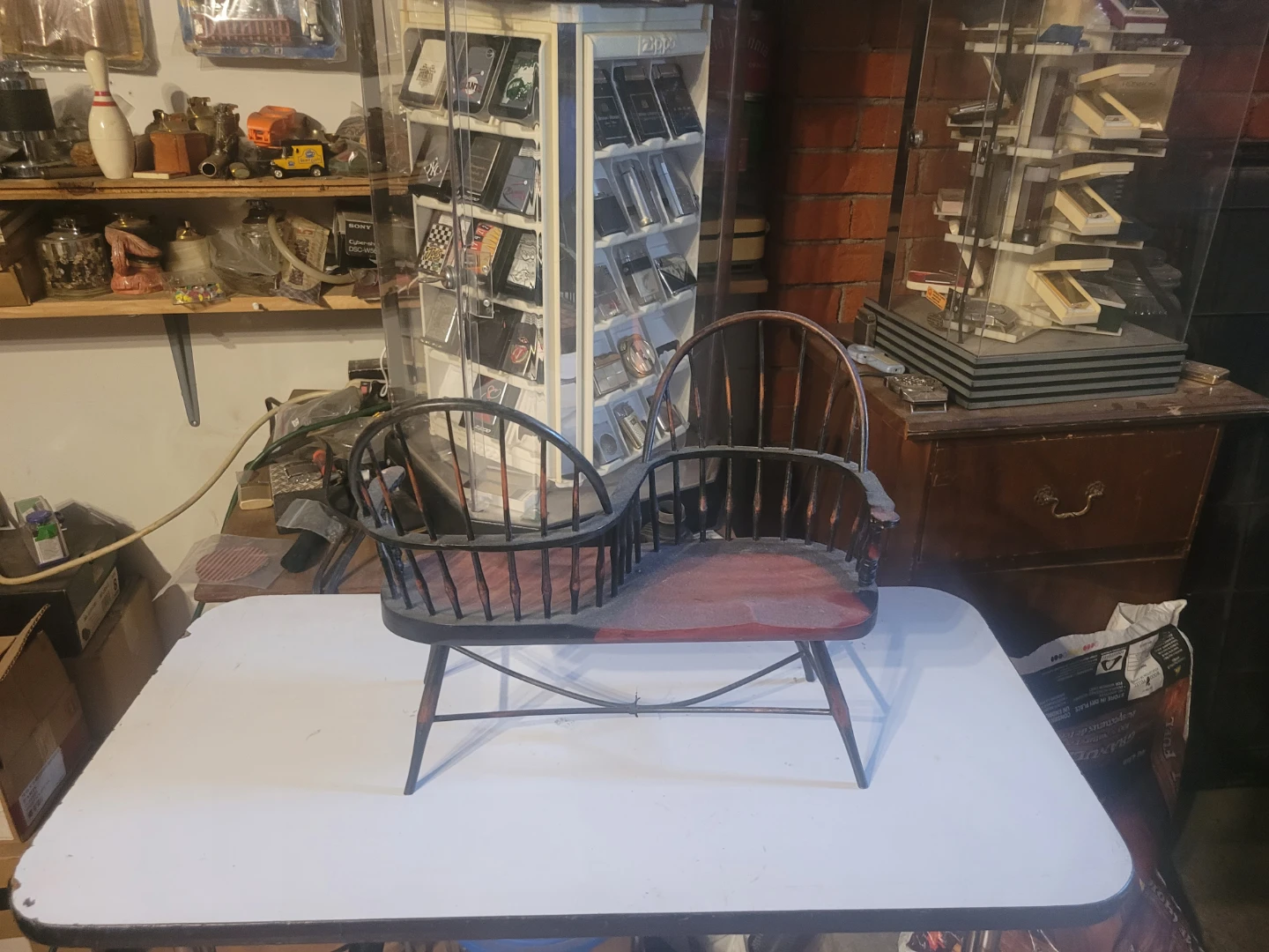 Vintage Windsor Setee Bench