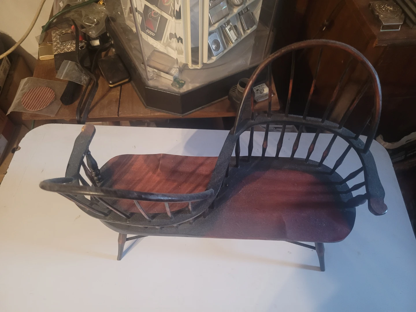 Vintage Windsor Setee Bench - photo 2