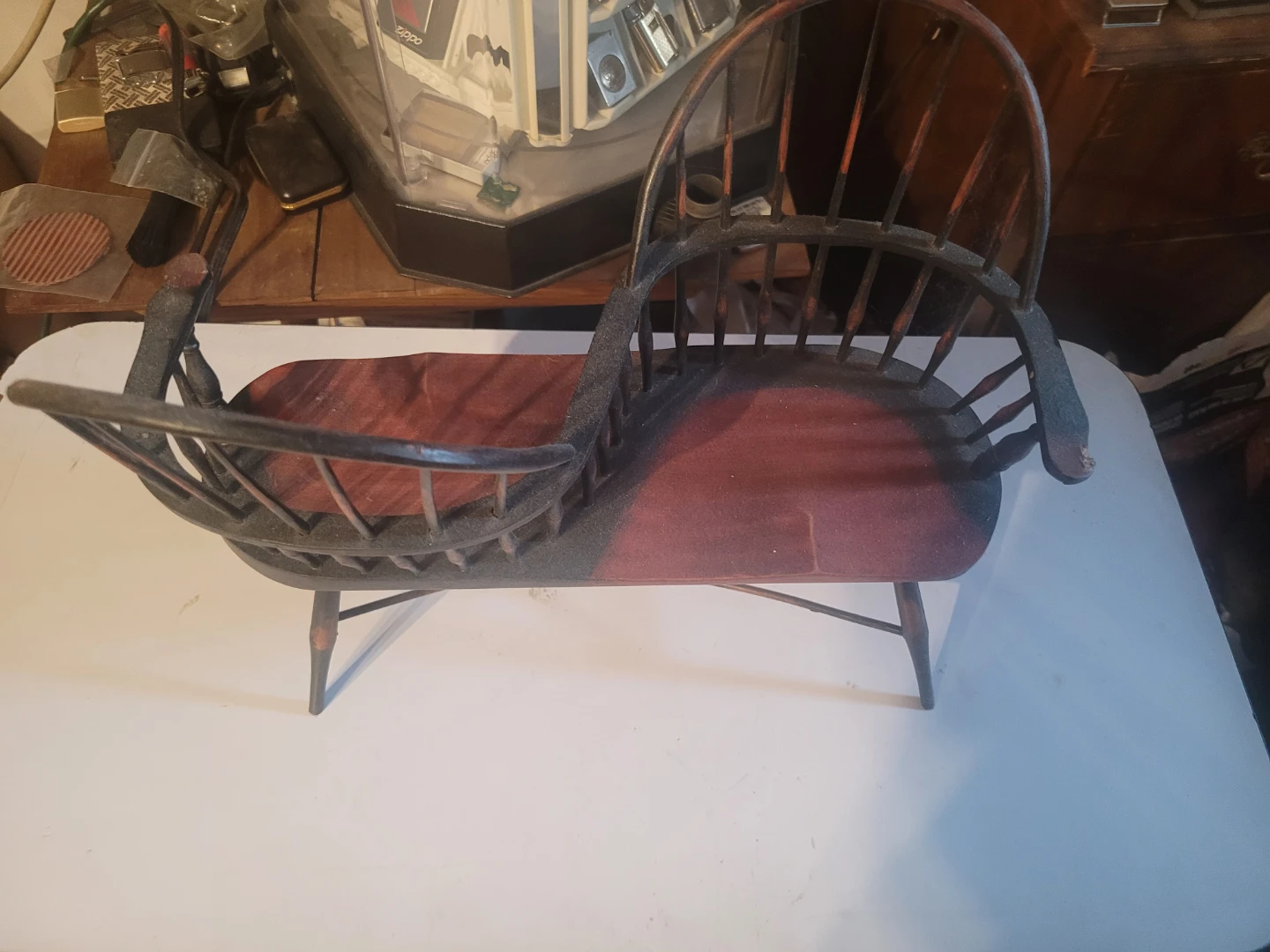 Vintage Windsor Setee Bench - photo 3
