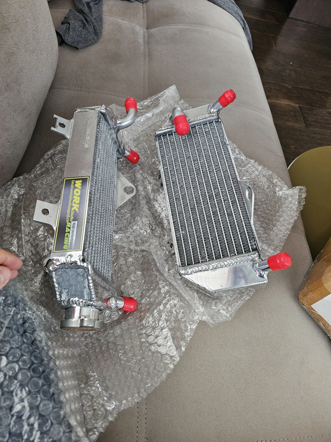 Aluminum alloy radiator for Honda CRF250R 2010- 2013 ... - photo 5