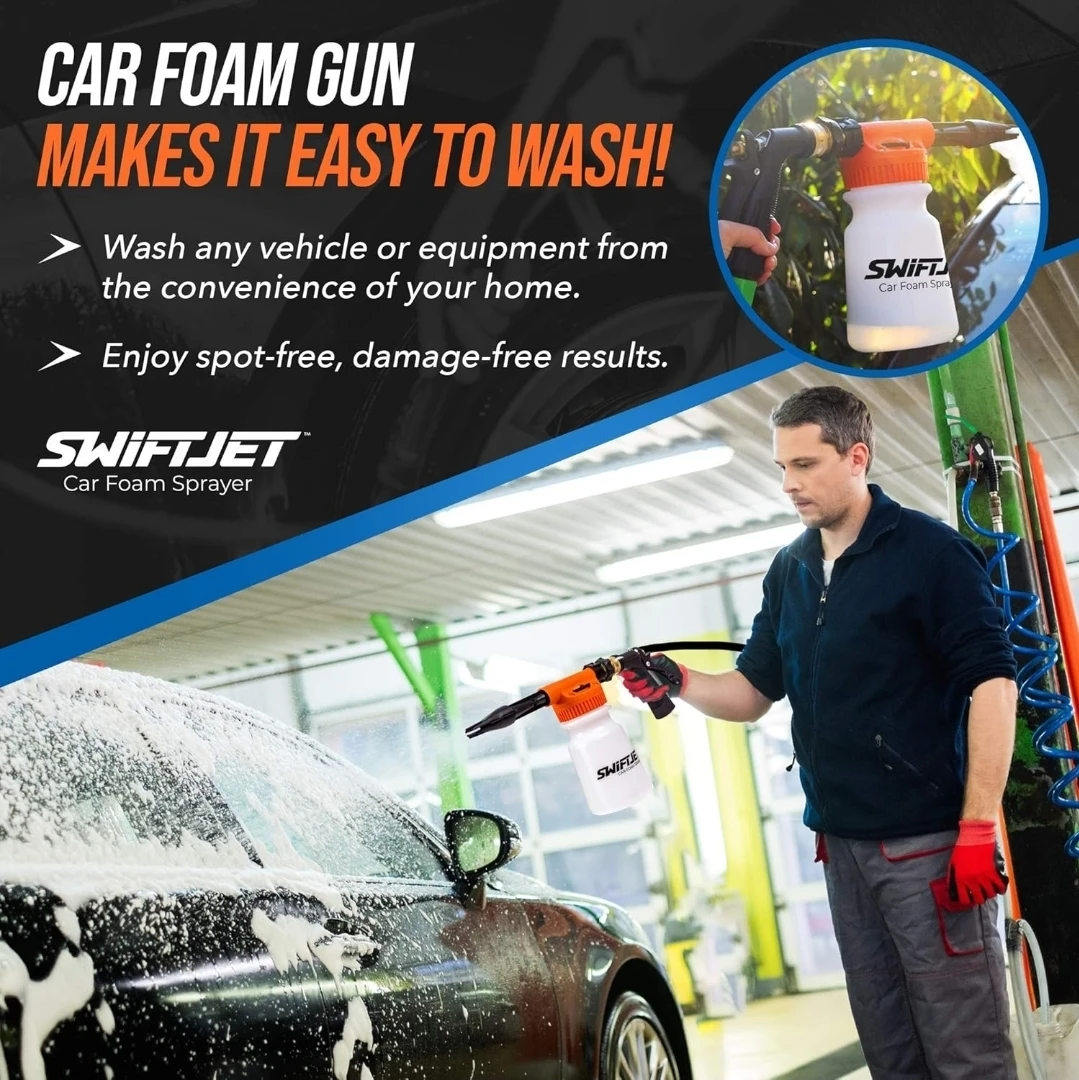 SwiftJet Car Foam Sprayer Kit with Wash Mitt - photo 3