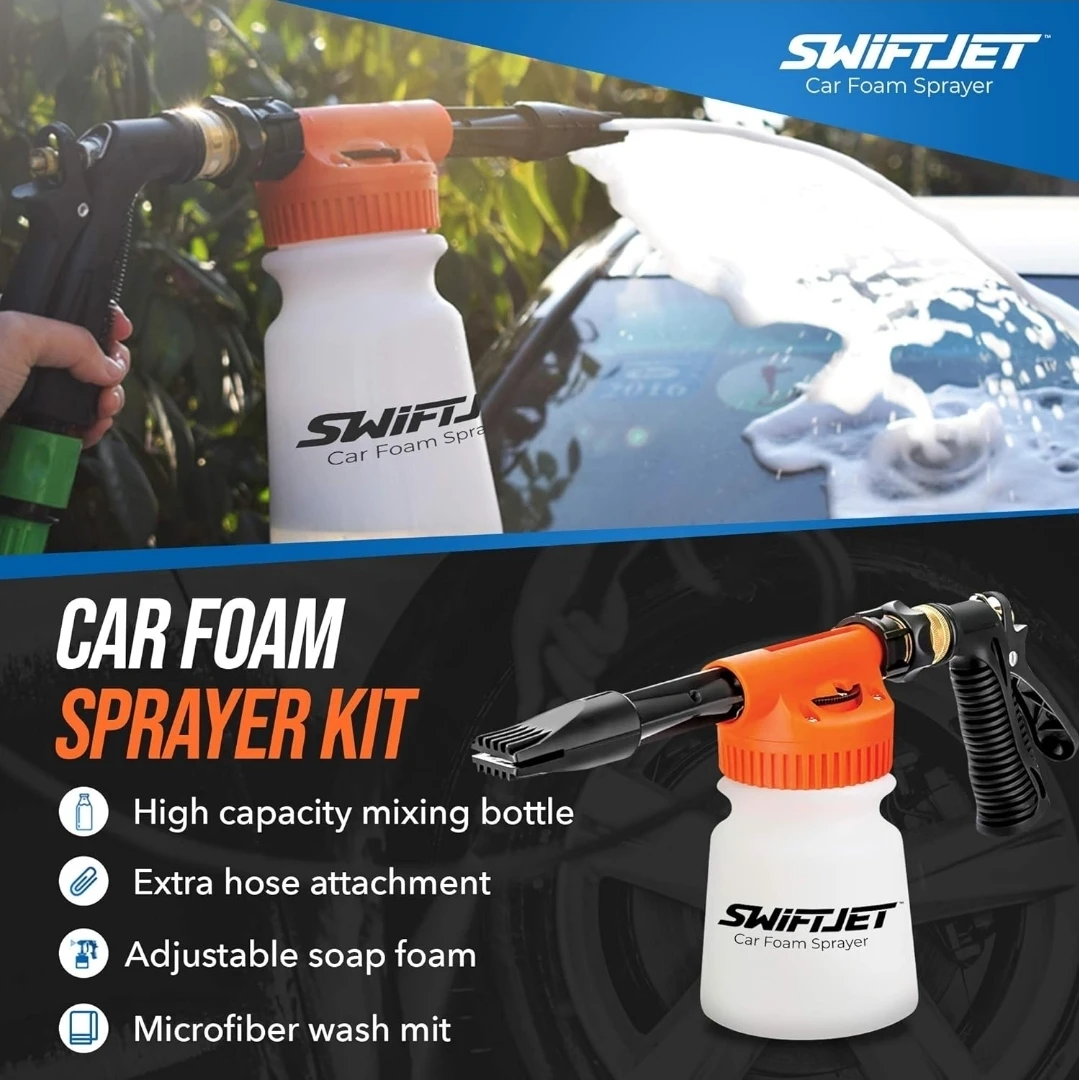 SwiftJet Car Foam Sprayer Kit with Wash Mitt - photo 4