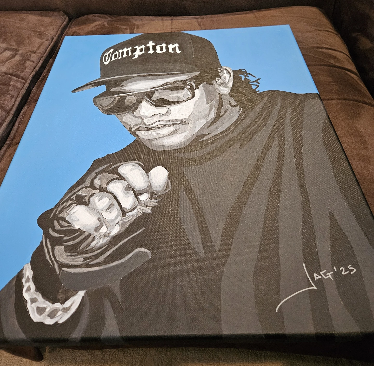 Eazy-E Canvas Art Painting - photo 3