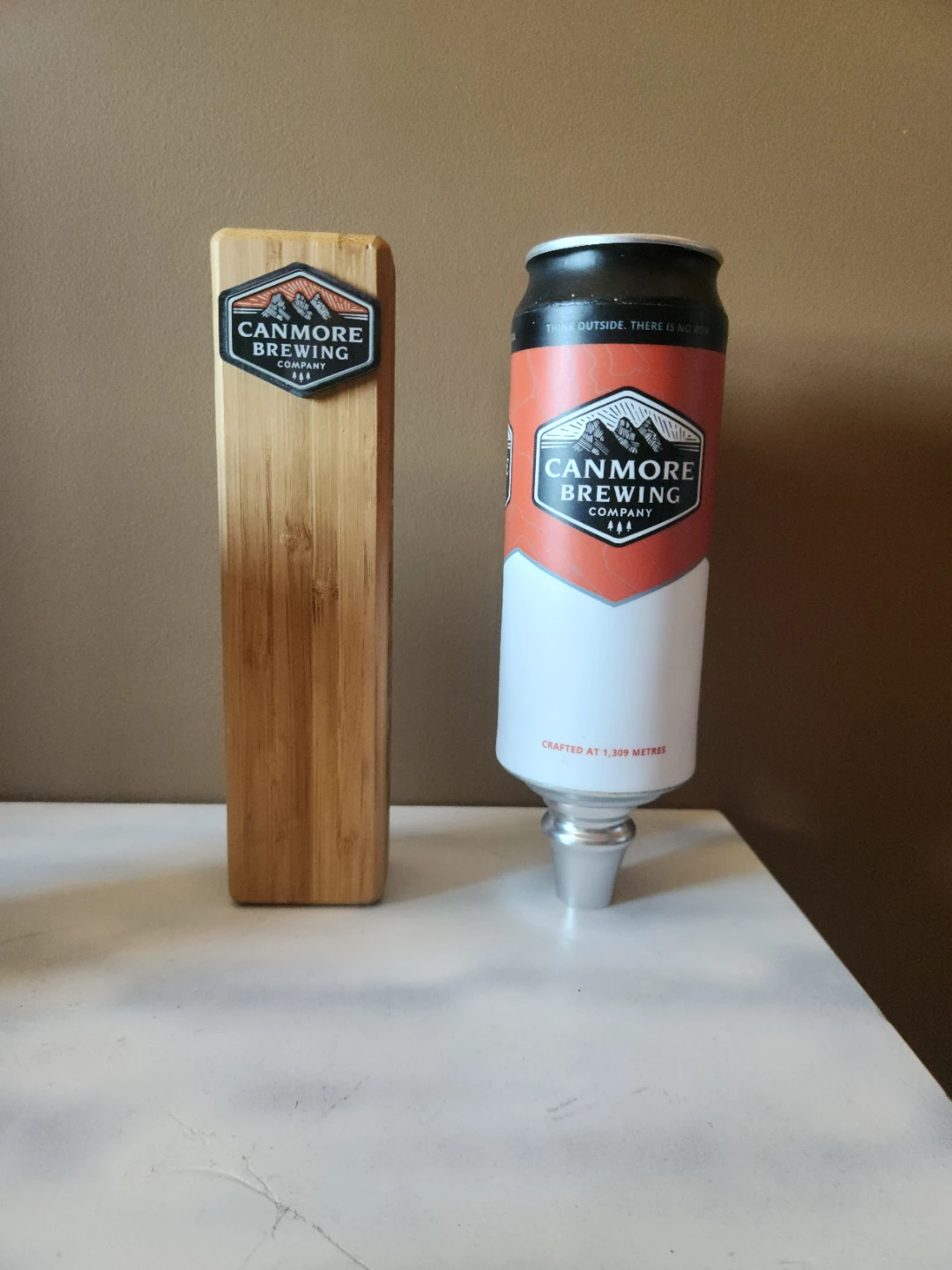 Canmore Brewing Company Beer Tap Handle