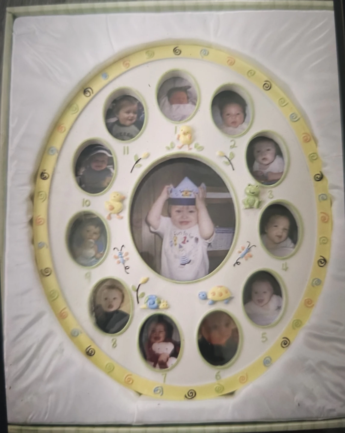 Baby's First Year Photo Frame