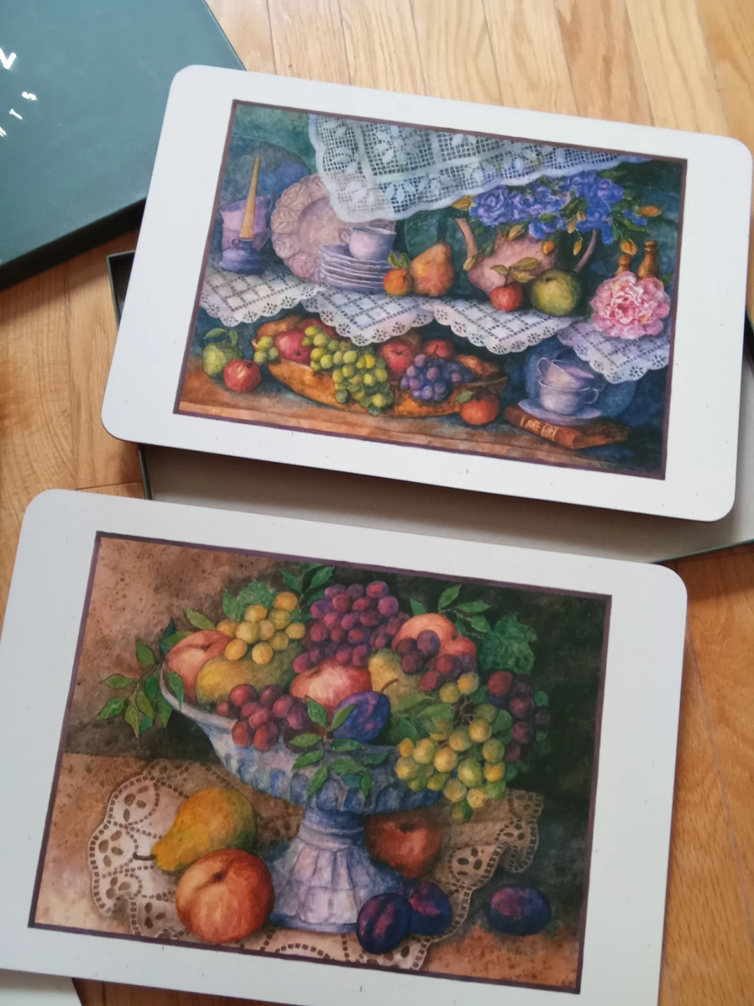 NEW Jason Placemats Set of 4 - Fruit Still Life Design - photo 3