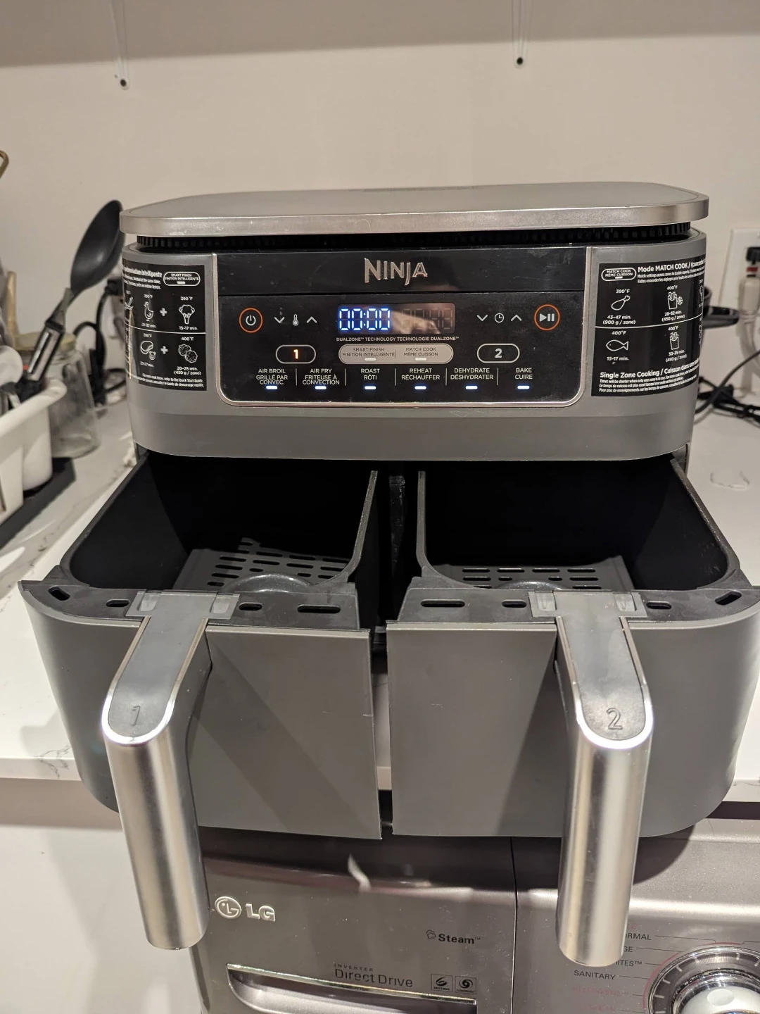 Ninja Air Fryer - DualZone 6-in-18-qt. 2-Basket (Firm price) 🥕 - photo 5