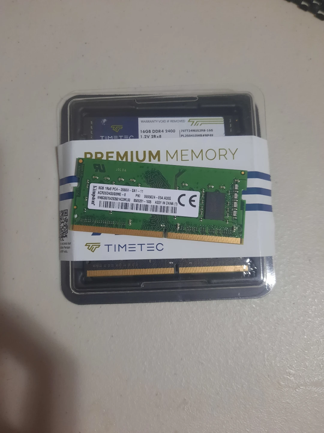 Timetec 32GB DDR4 2400MHz (16x2) + KINGSTONE 8GB 2666Hz - photo 3