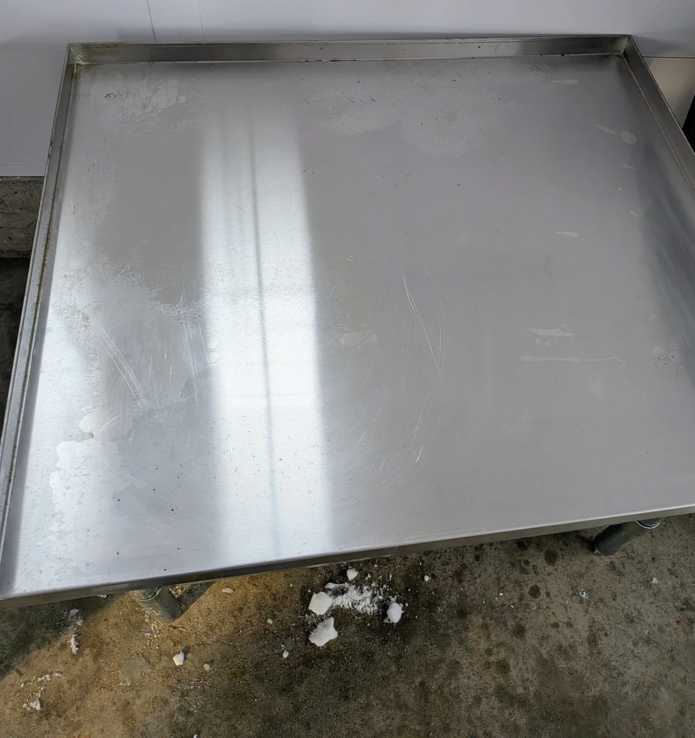 Stainless Steel Work Table with Shelf