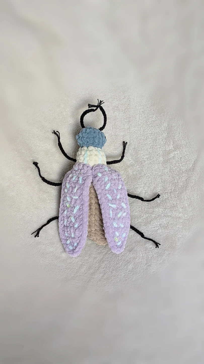 Handmade Crochet Bug Figurines (Set of 3) - photo 3