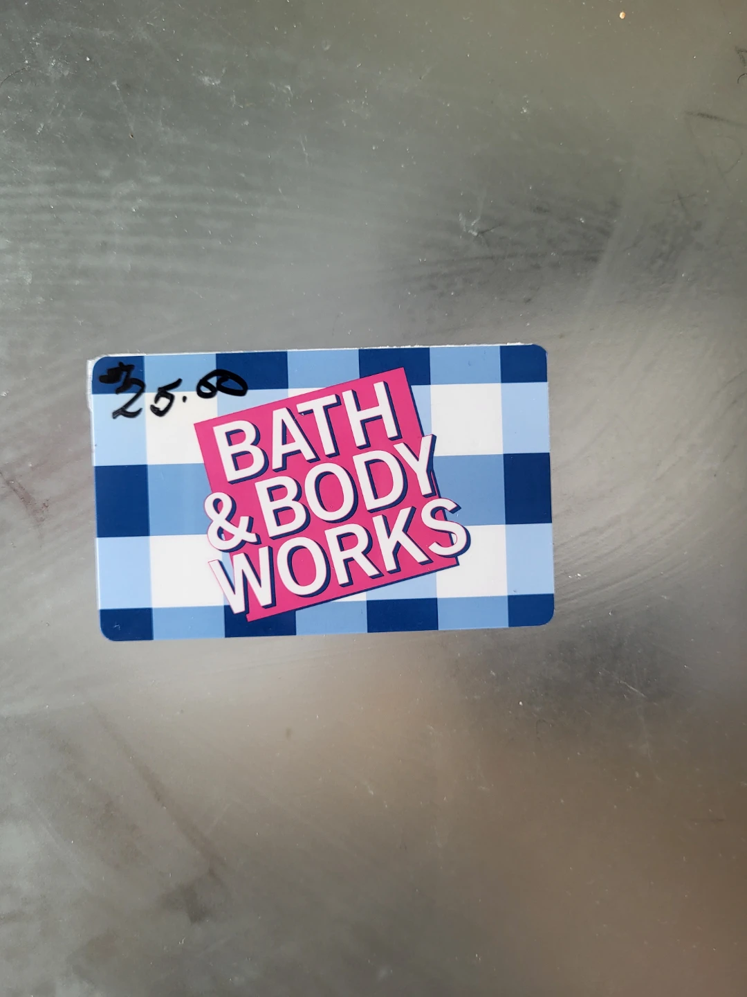 Bath and body works gift card
