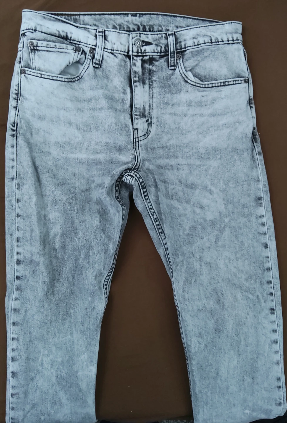 Levi's 512 Jeans - Grey Wash - W 33 L 32 - photo 3