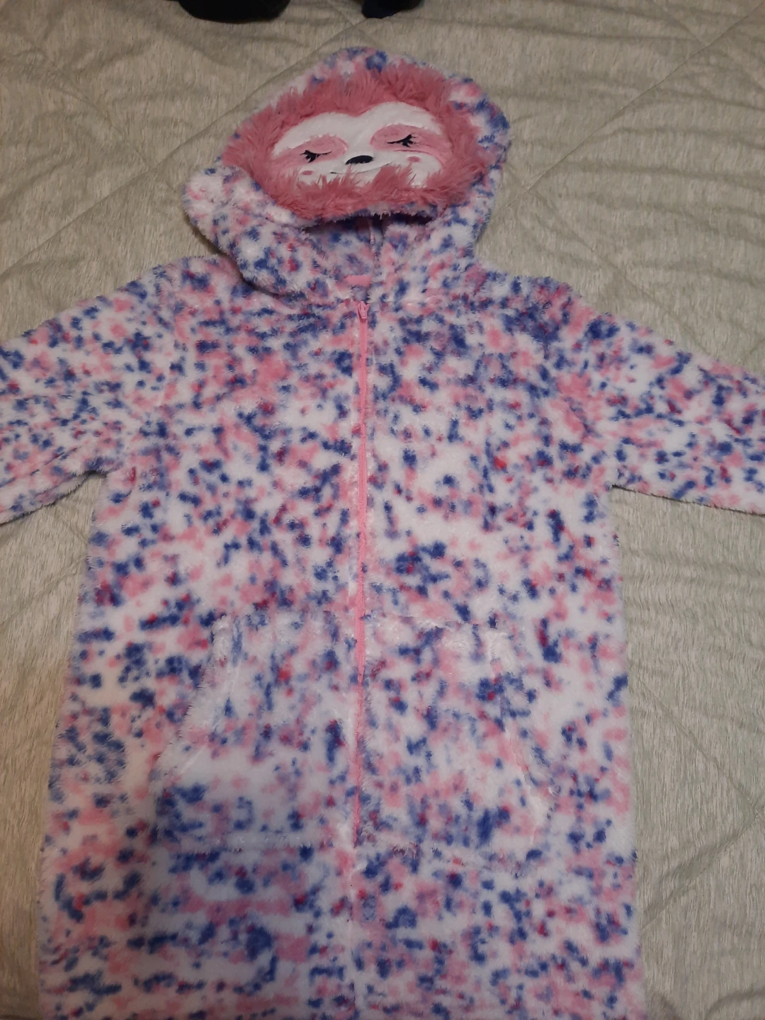 Kids Fluffy Pajama Onesie