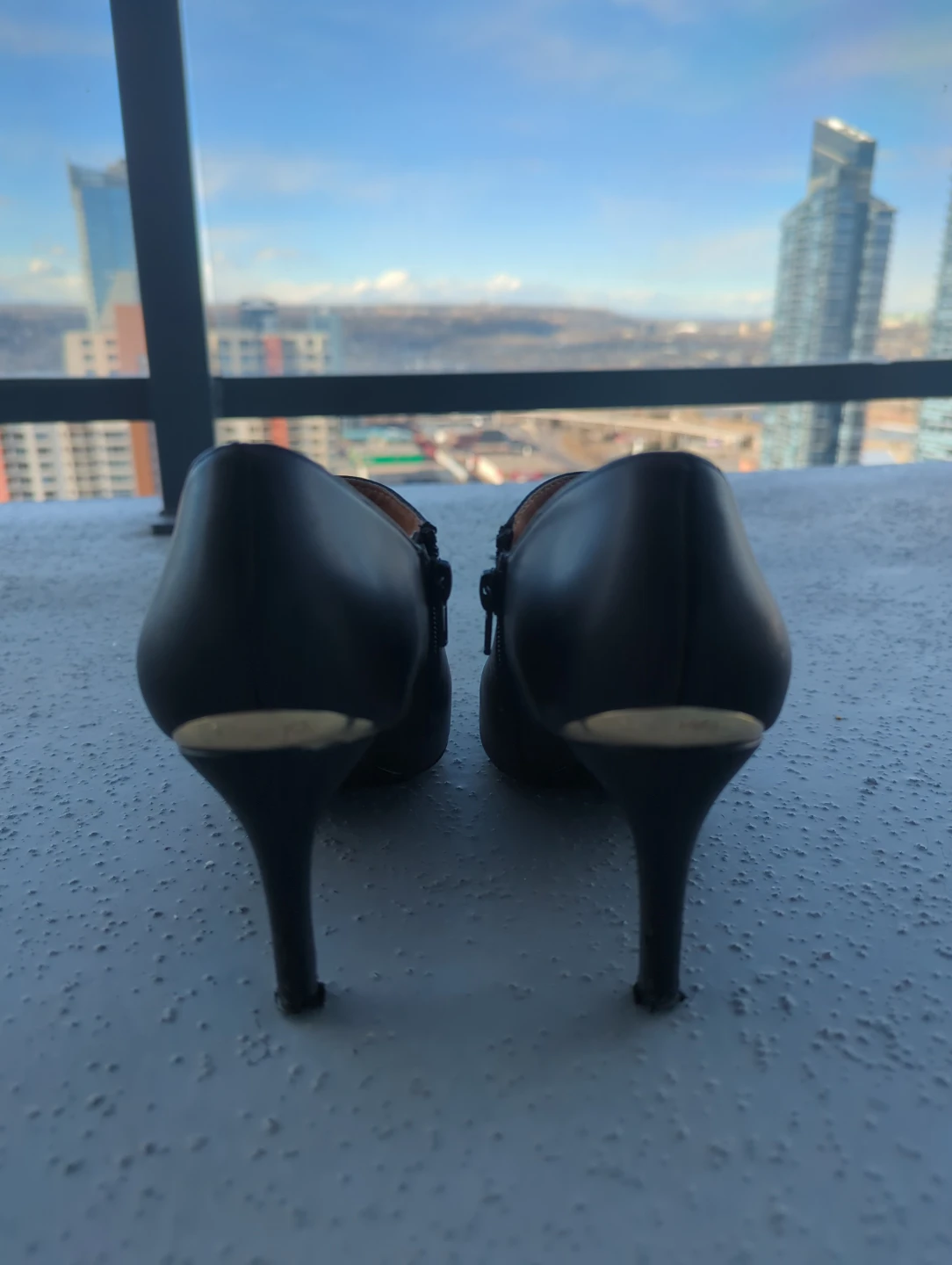 Calvin Klein Black Heeled Booties - photo 3
