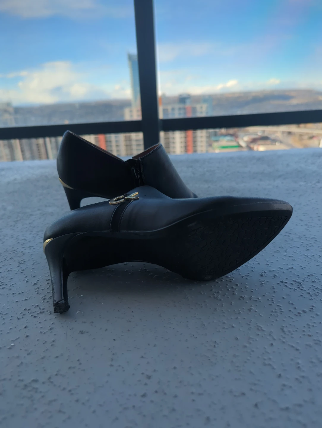 Calvin Klein Black Heeled Booties - photo 5