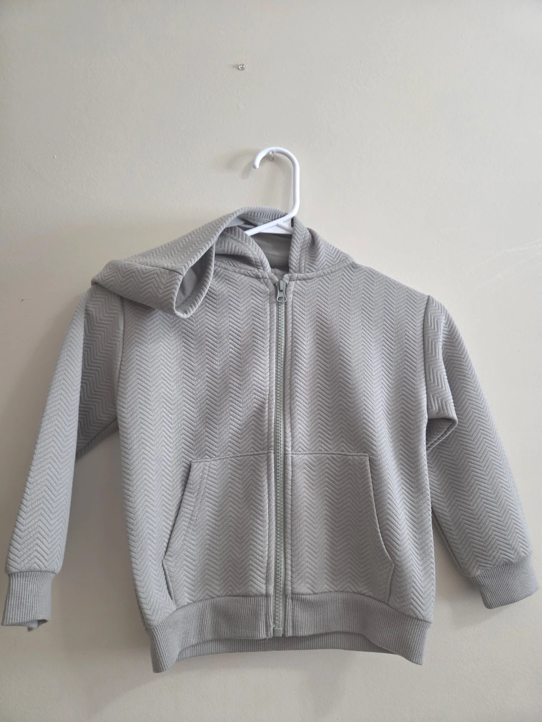 New Primark Green Zip-Up Hoodie - 4-5 Years