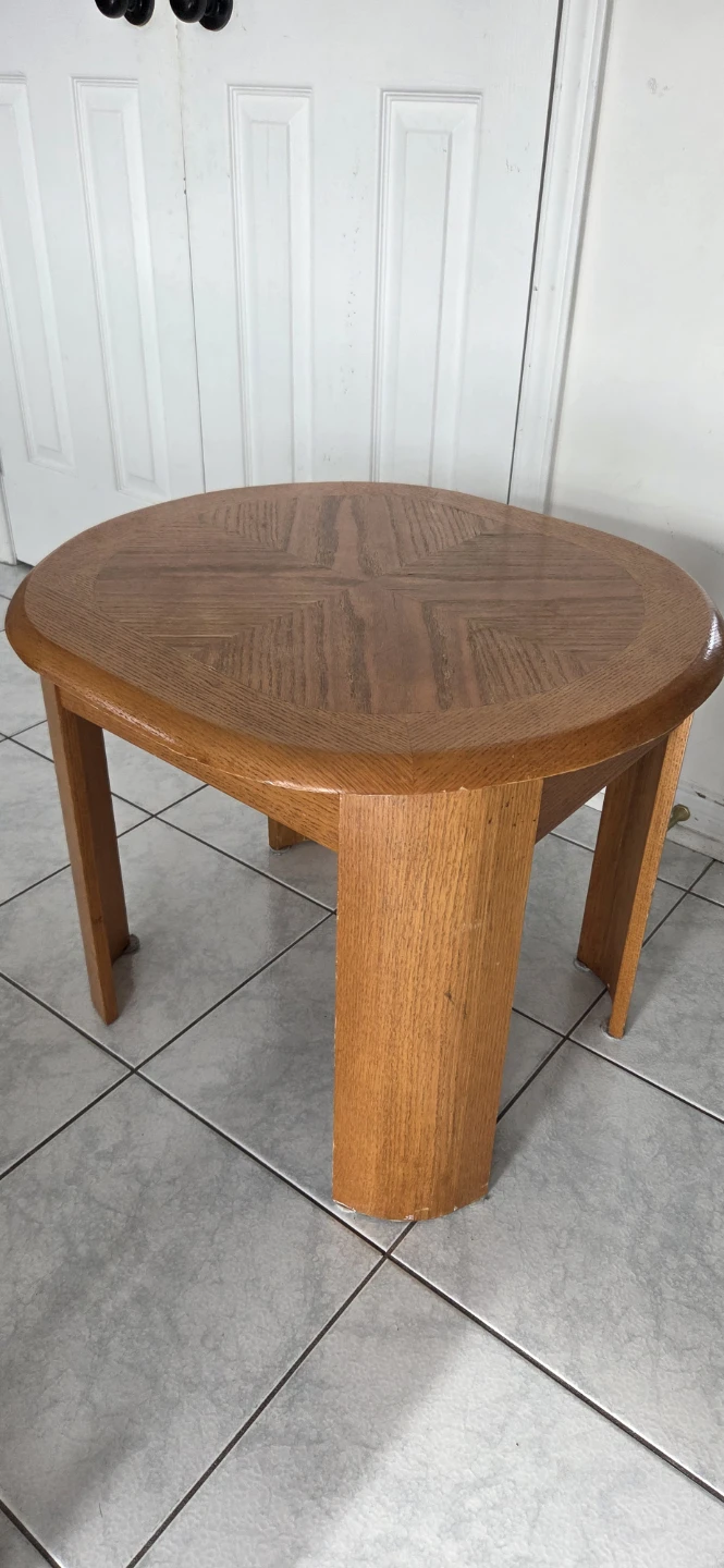 Wooden End Table