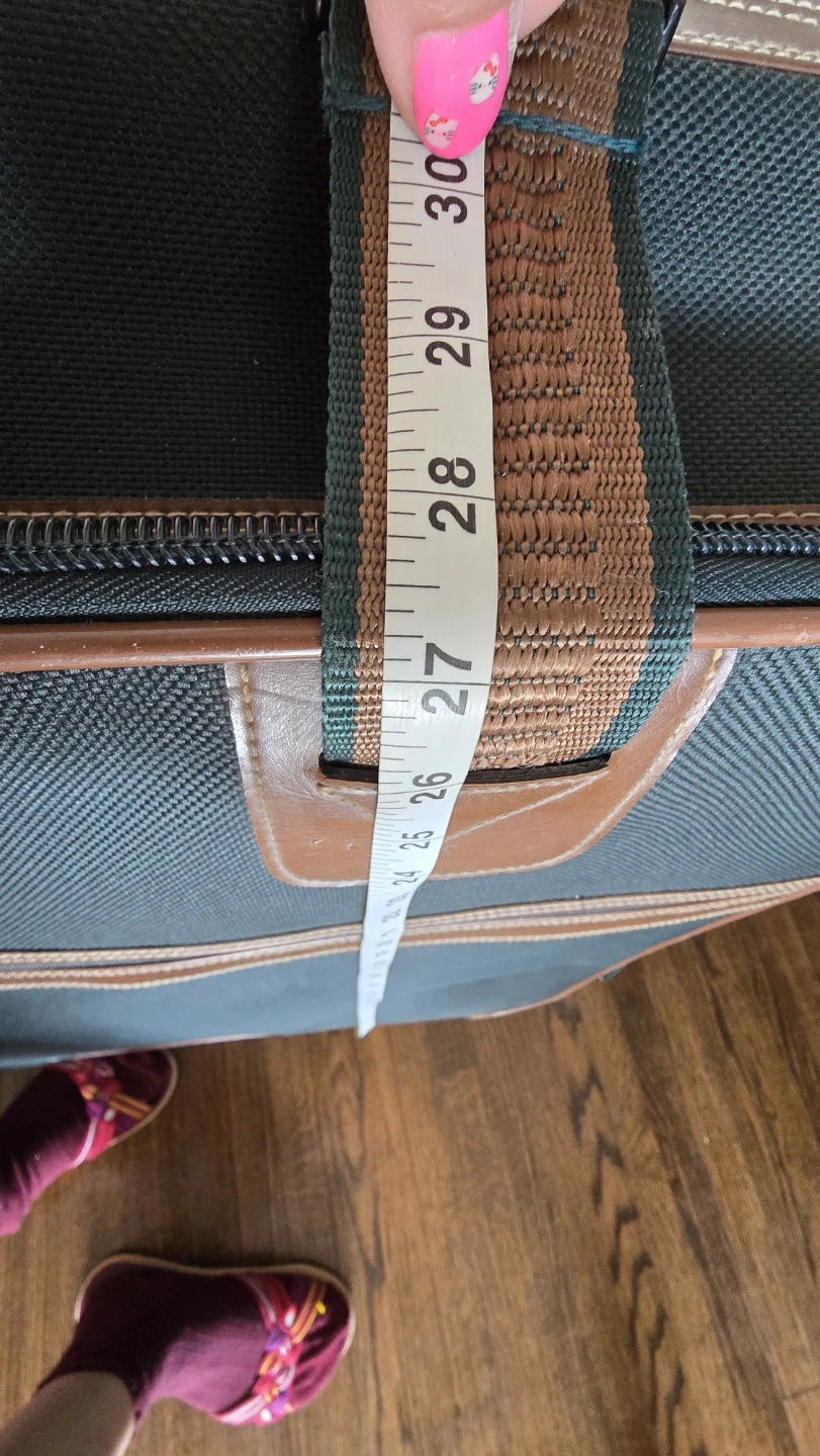 Vintage Green Suitcase - Approx 30 inches - photo 2
