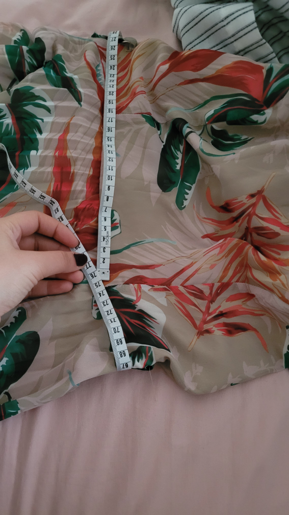 Women's Tropical Print Halter Dress with Pleated Skirt - photo 3