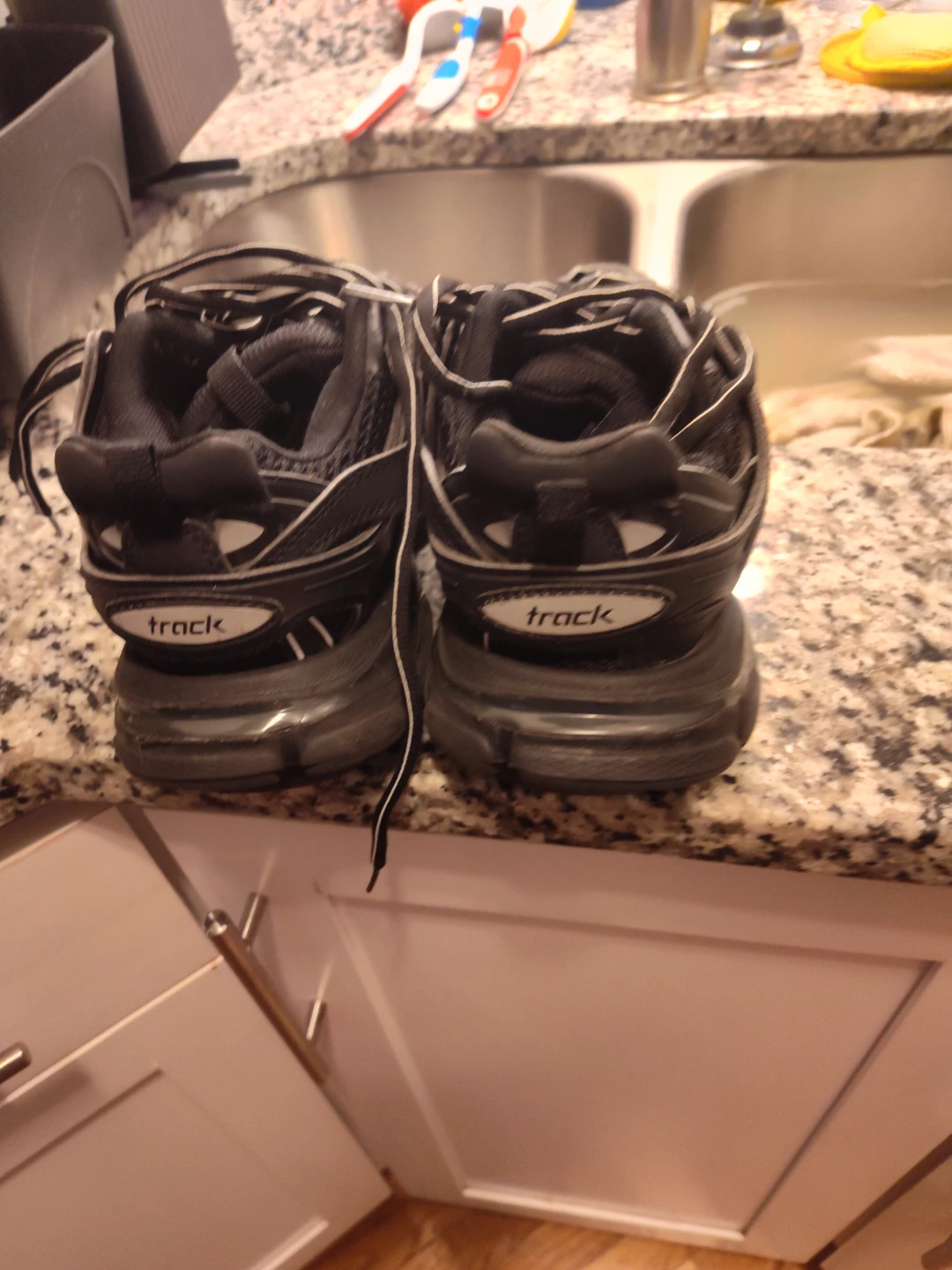 Balenciaga Track Sneakers Black Size 35