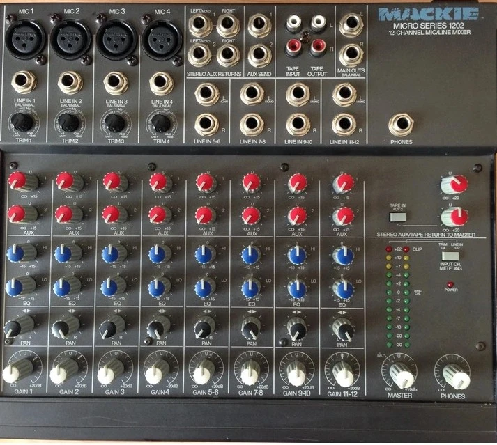 Mackie Micro Series 1202 12-Channel Mic/Line Mixer