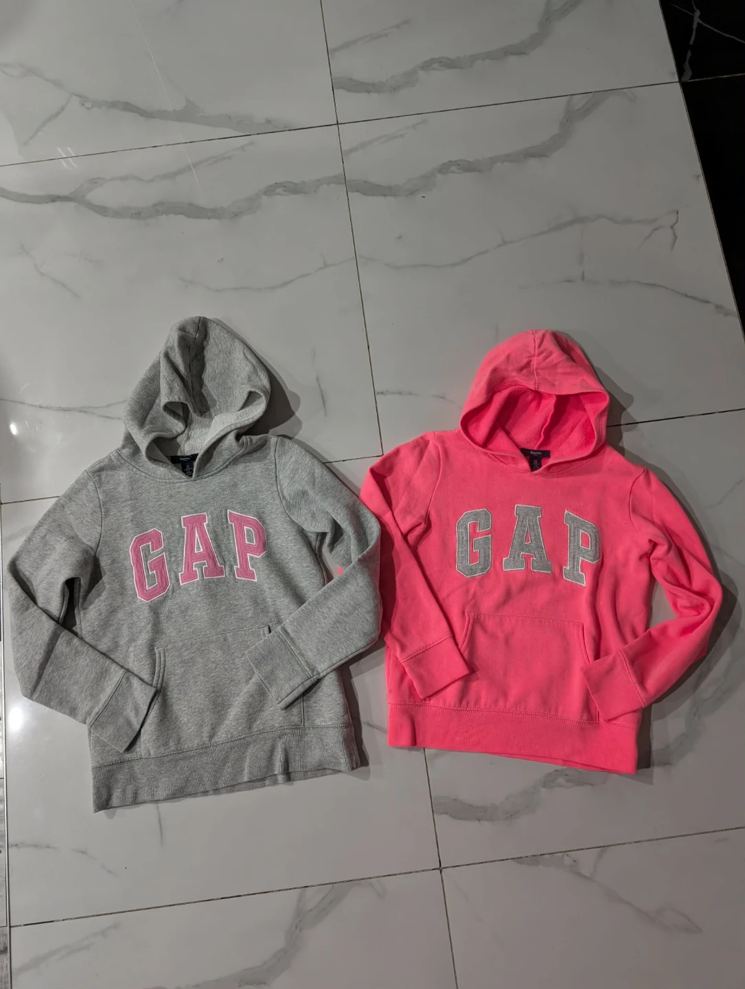 Gap Hoodies - Grey and Pink