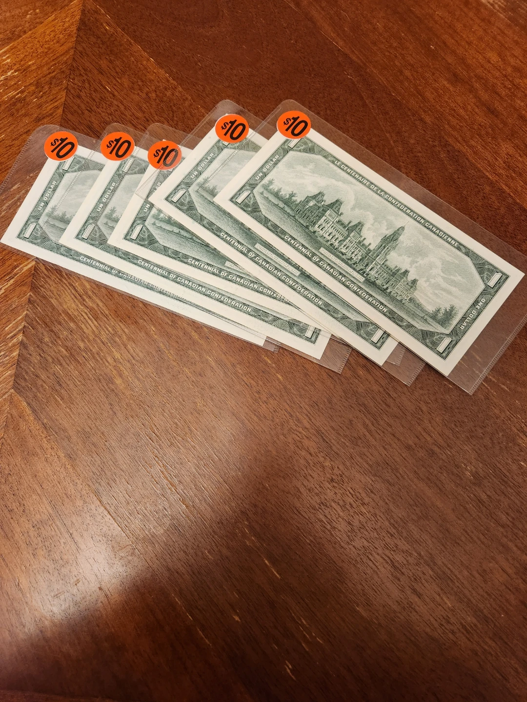 Centennial of Canadian Confederation $1 Bank Notes (1867-1967) - photo 4