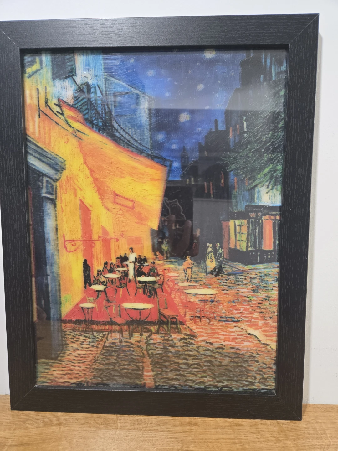 Framed Art Print - Van Gogh "Cafe Terrace at Night"
