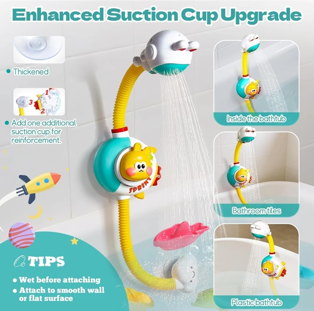 Electric Shower Bath Toys with Stacking Cups - photo 4
