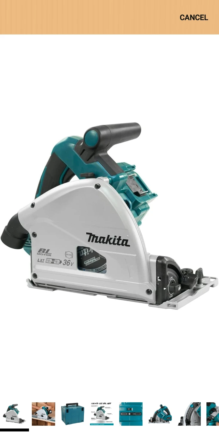 Makita Cordless Track Saw (Tool Only) - photo 4