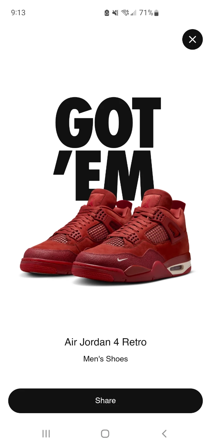 Air Jordan 4 Retro Men's Shoes