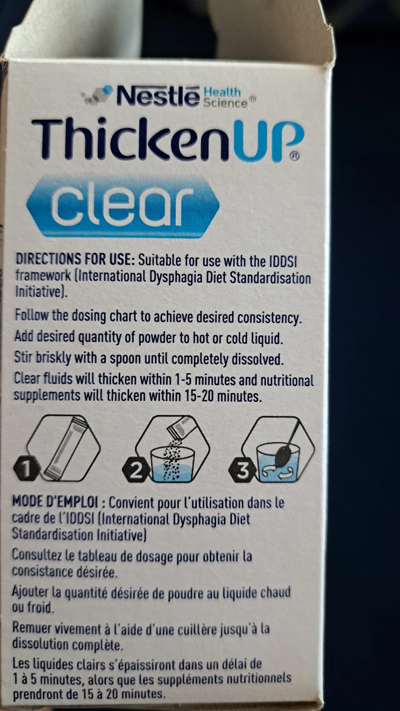 ThickenUP Clear Instant Drink & Food Thickener - photo 5
