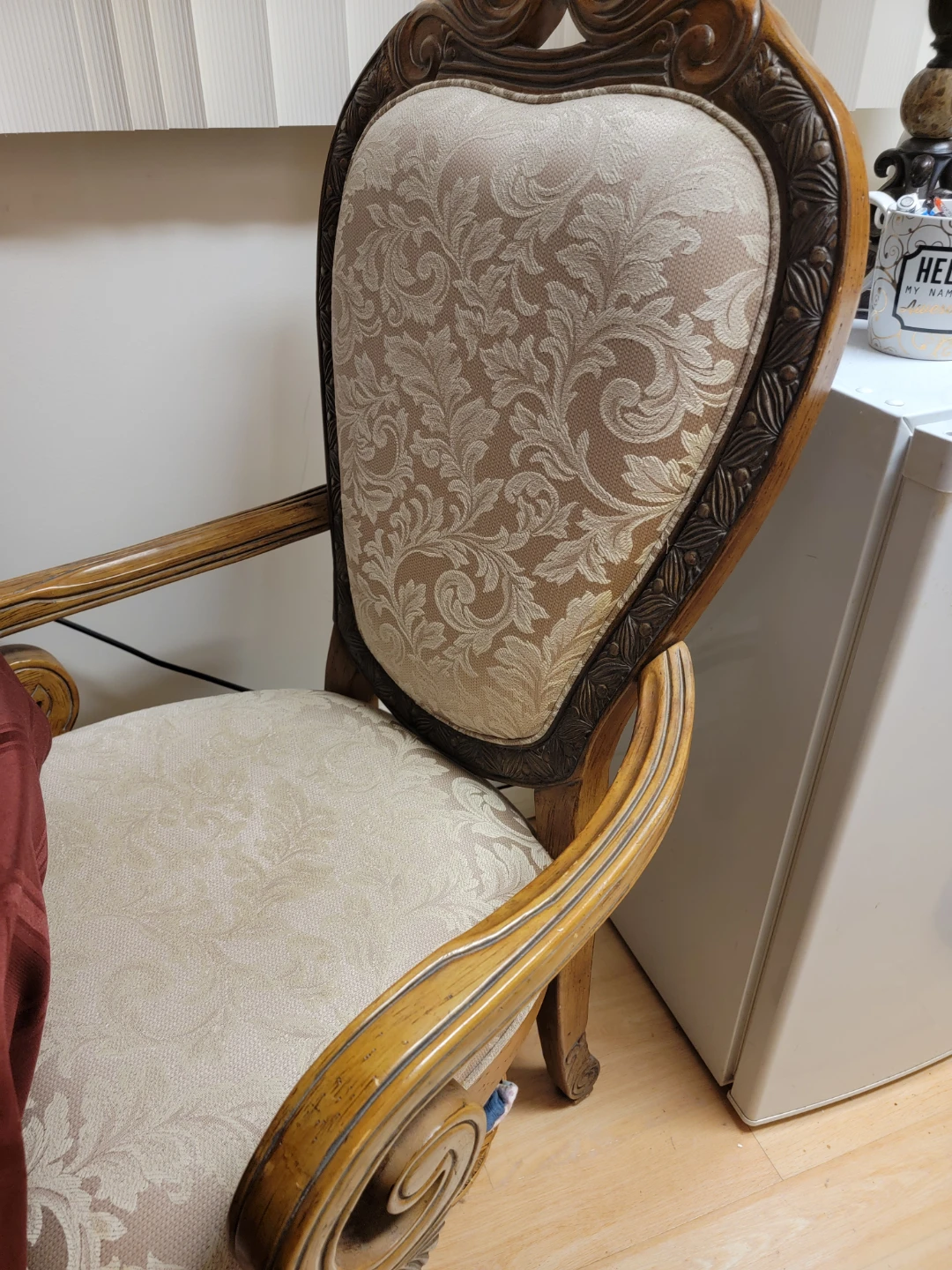 2 Arm dining chairs