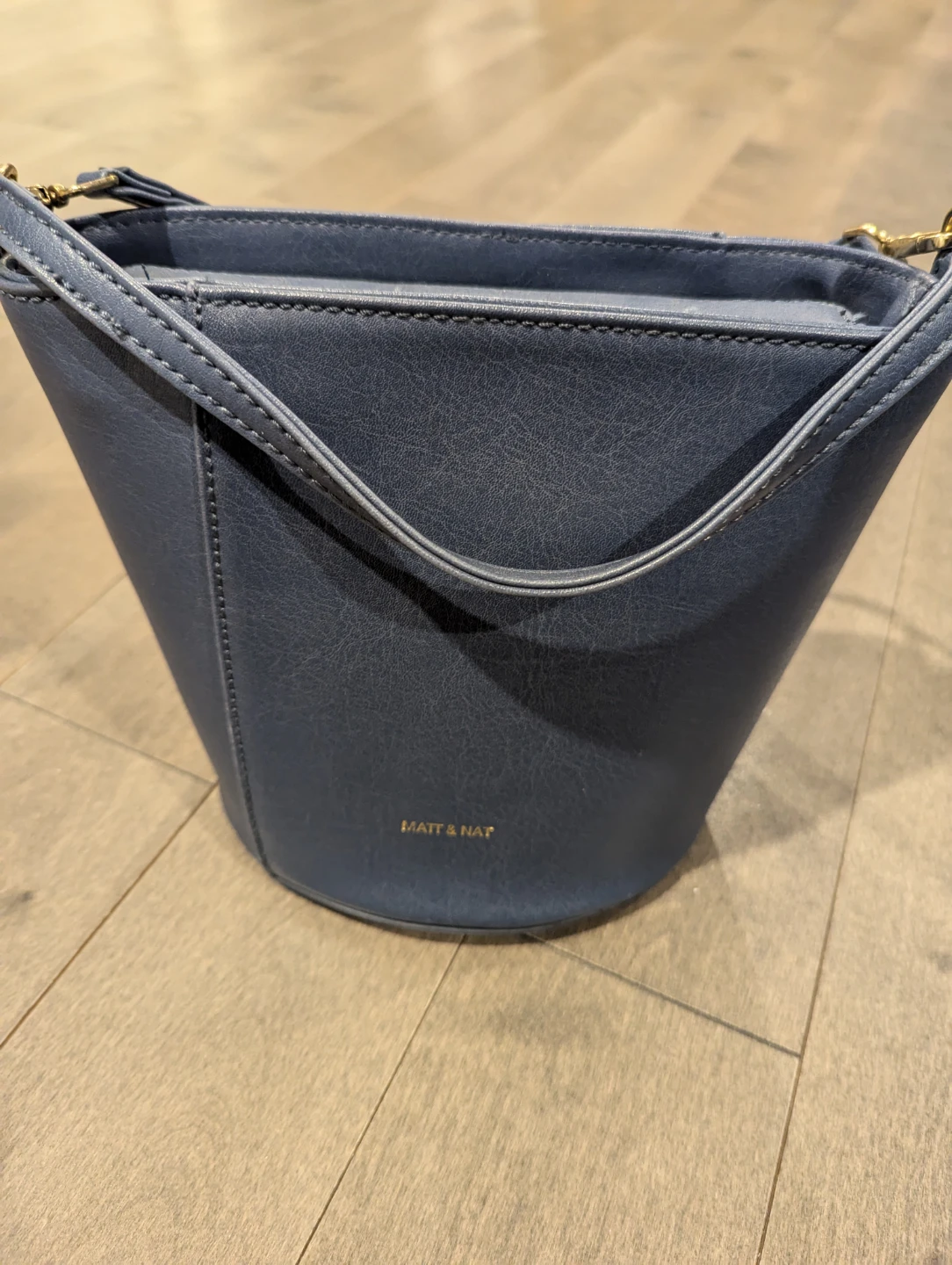 🥕 Matt & Nat Blue Bucket Bag - photo 2