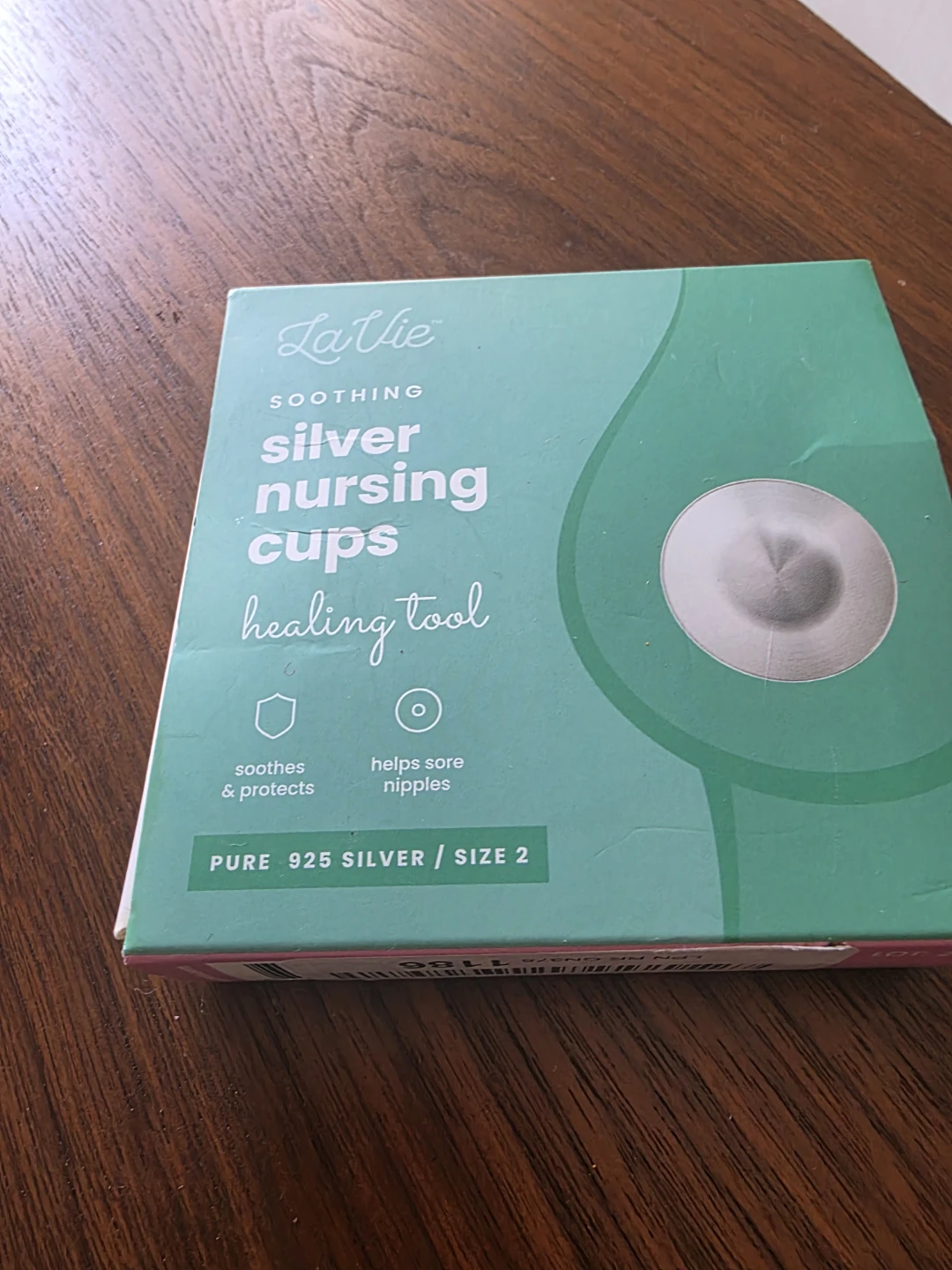 🏆La Vie Soothing Silver Nursing Cups - Size 2