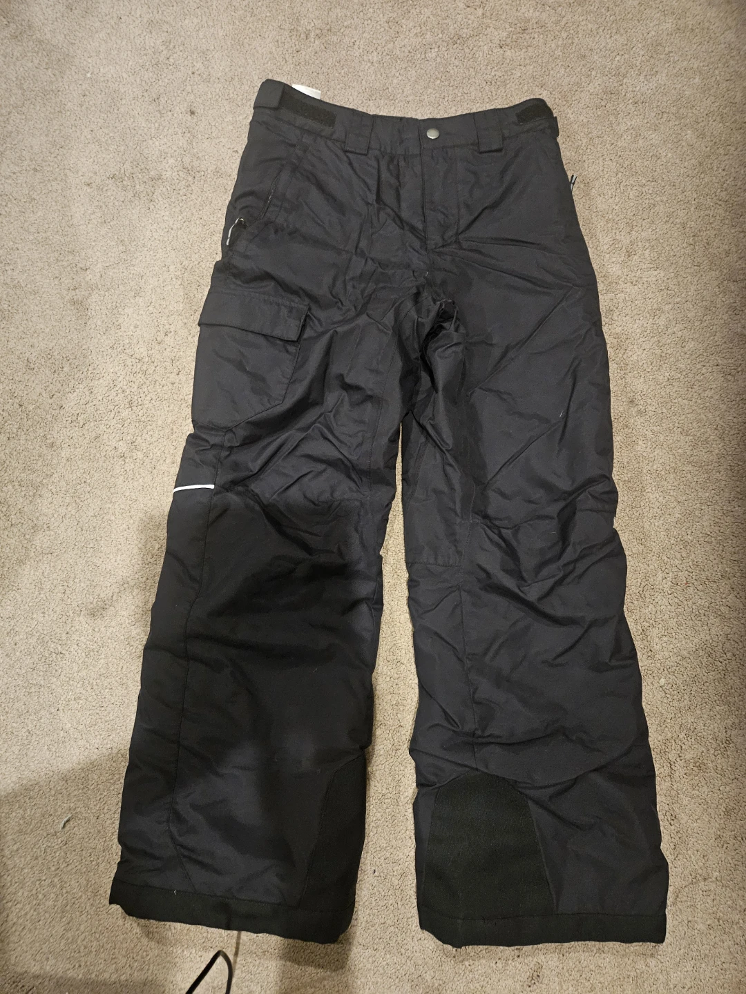 Columbia Kid size10 -12- Black Snow Pants