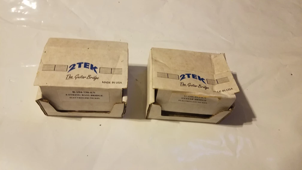 2TEK "The Guitar Bridge" 4-String Bass Bridge