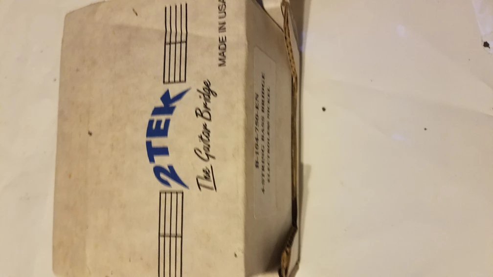 2TEK "The Guitar Bridge" 4-String Bass Bridge - photo 2