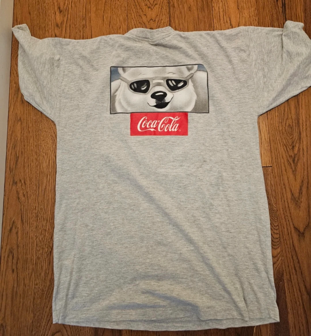 Coca-Cola Polar Bear T-Shirt Adult Large - photo 2