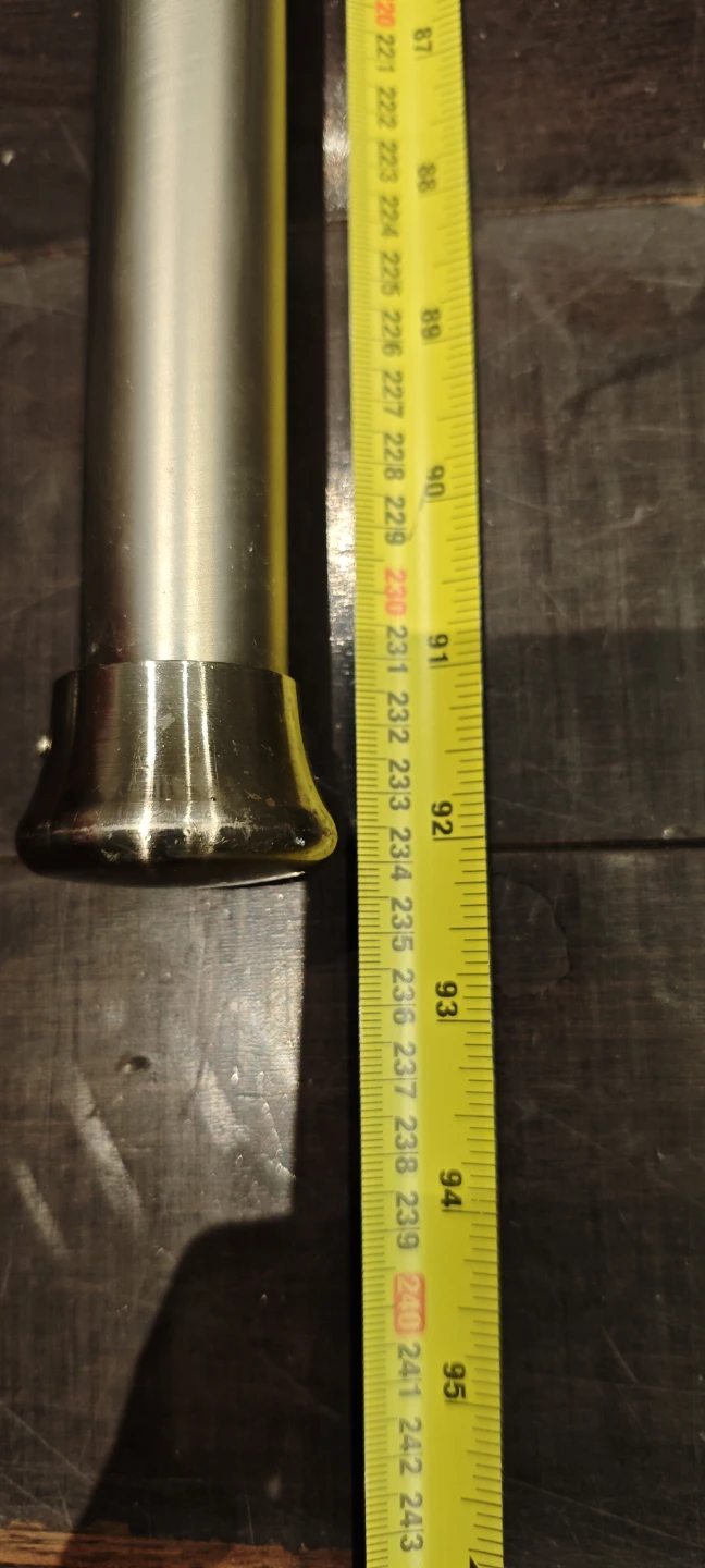 Rod with Brackets 92 inch long 1 inch diameter - photo 2