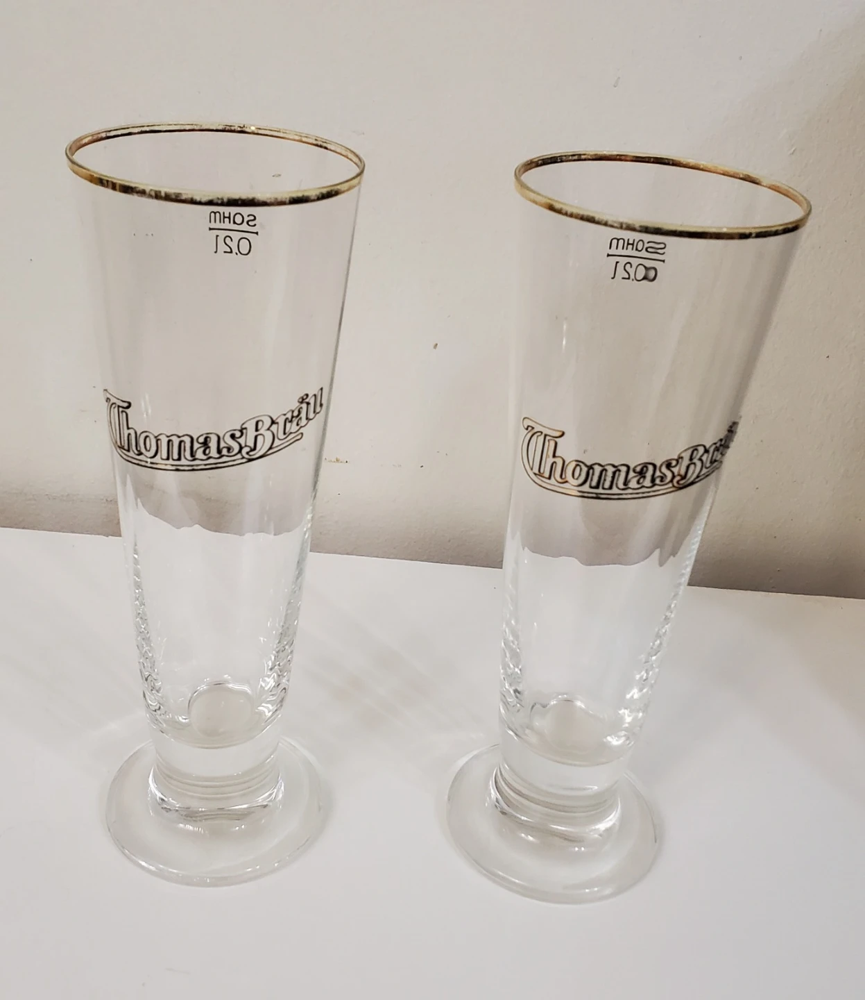 Thomas Bräu Beer Glasses (Set of 2)