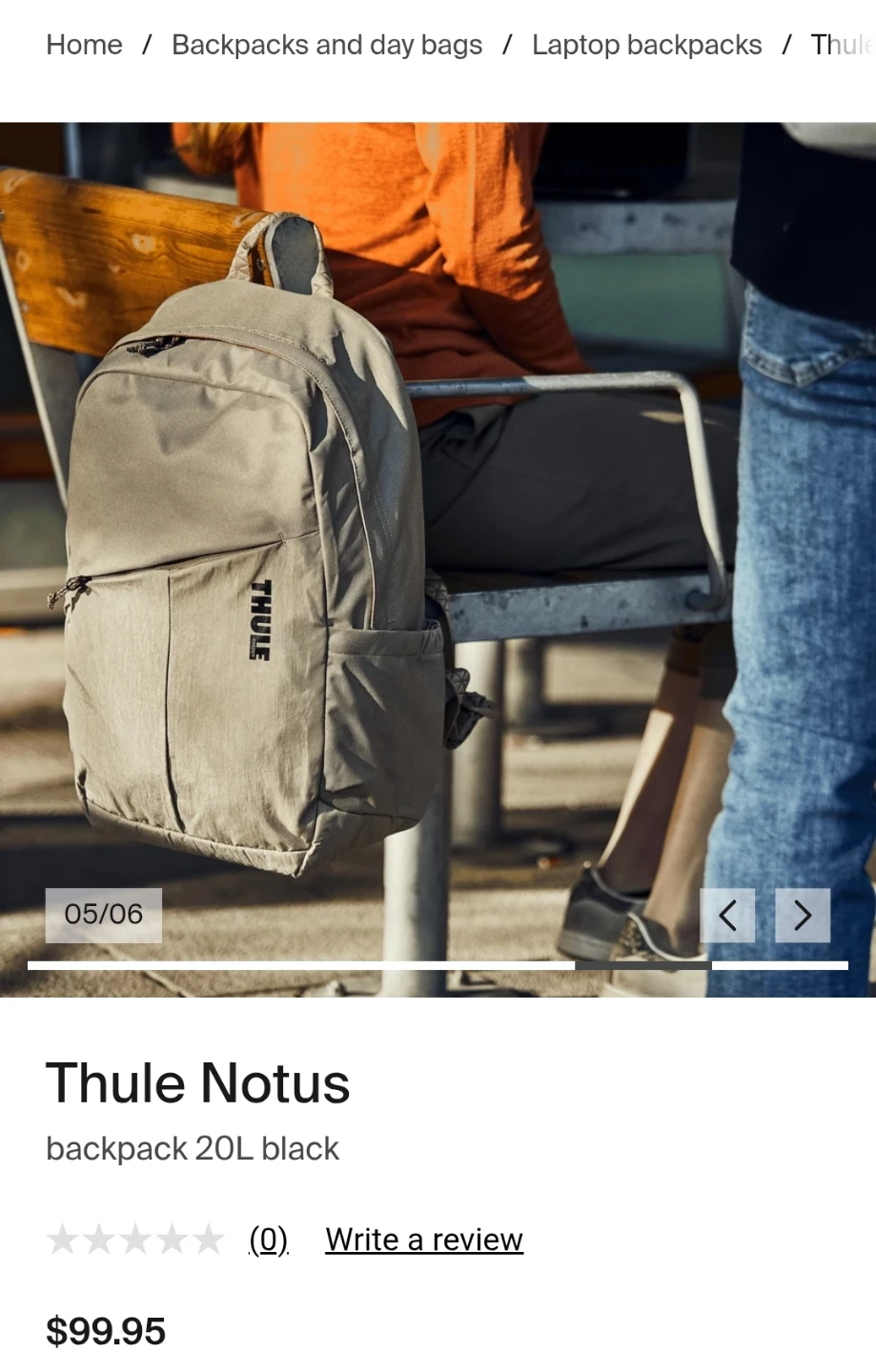 Thule Notus Backpack 20L Black - photo 3