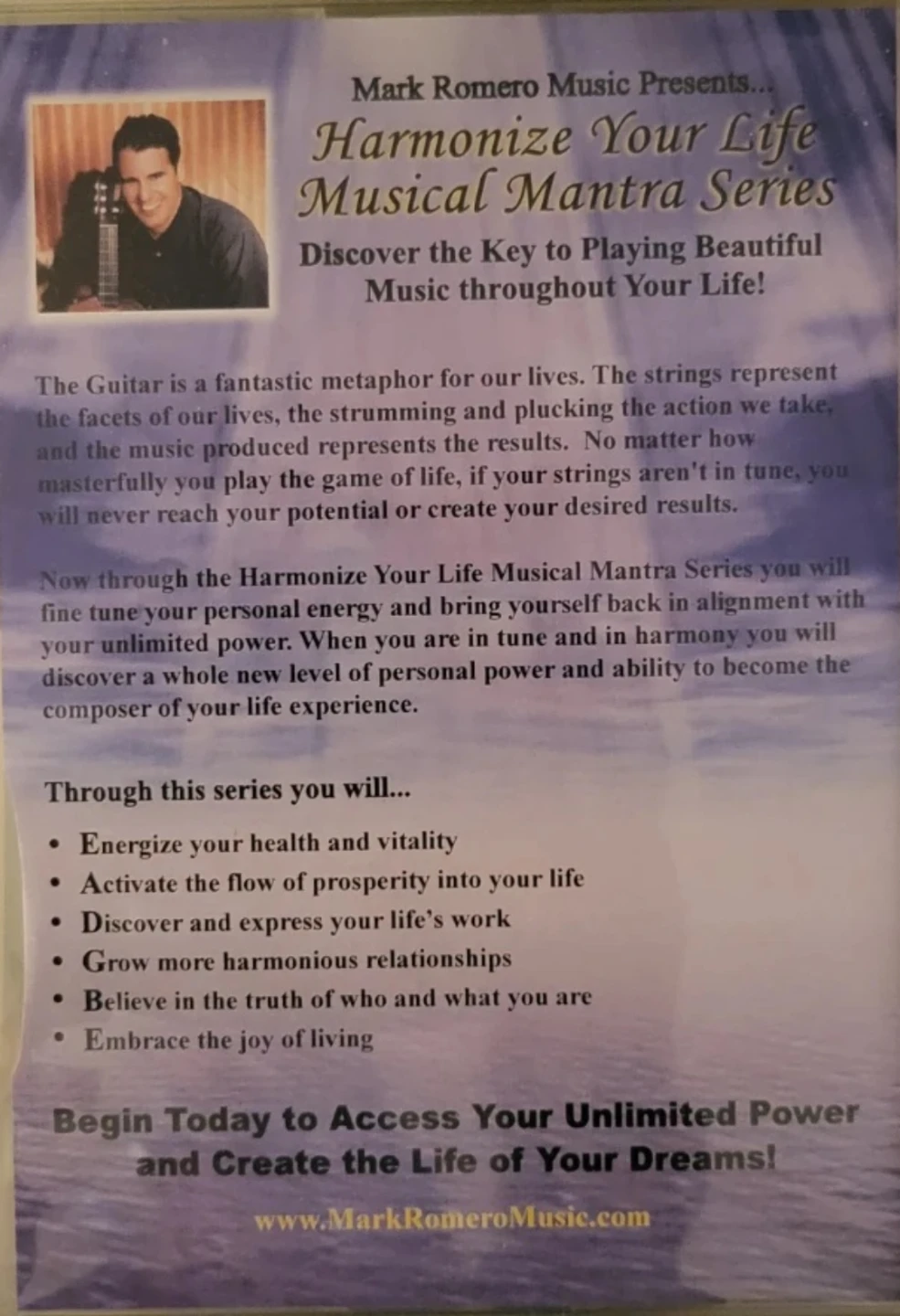 Harmonize Your Life Musical Mantra Series 6-CD Set - photo 2