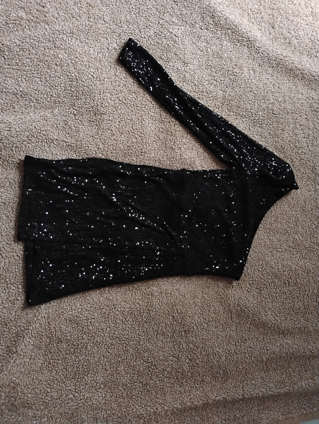 Black Sequins Party Dress - Adika - XS - photo 2