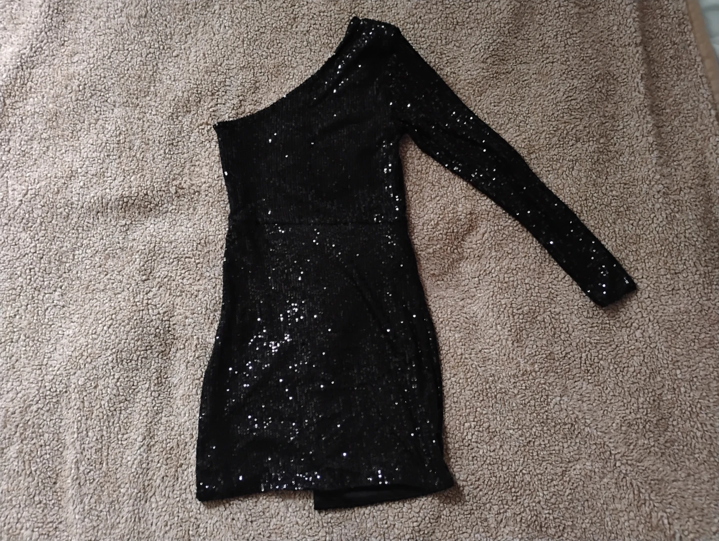 Black Sequins Party Dress - Adika - XS - photo 3