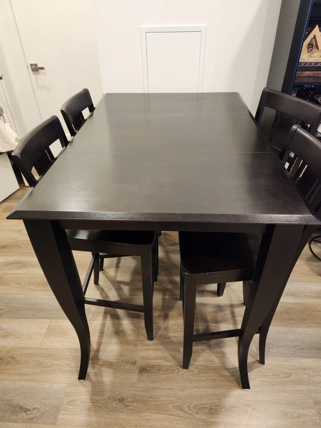 Solid Wood Dining Table and Chairs Set from Dinec